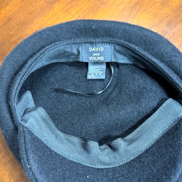 Black Wool 100%  Cap Berets Hats Classic Unisex Adjustable - Picture 8 of 13